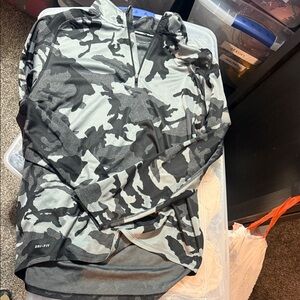 Nike Dri-FIT Camo Running Quarter-Zip